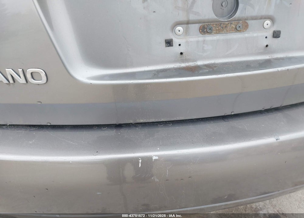 2010 NISSAN MURANO SL VIN: JN8AZ1MW7AW111646