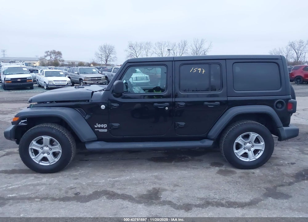 2020 JEEP WRANGLER UNLIMITED SPORT S 4X4 VIN: 1C4HJXDG7LW291629