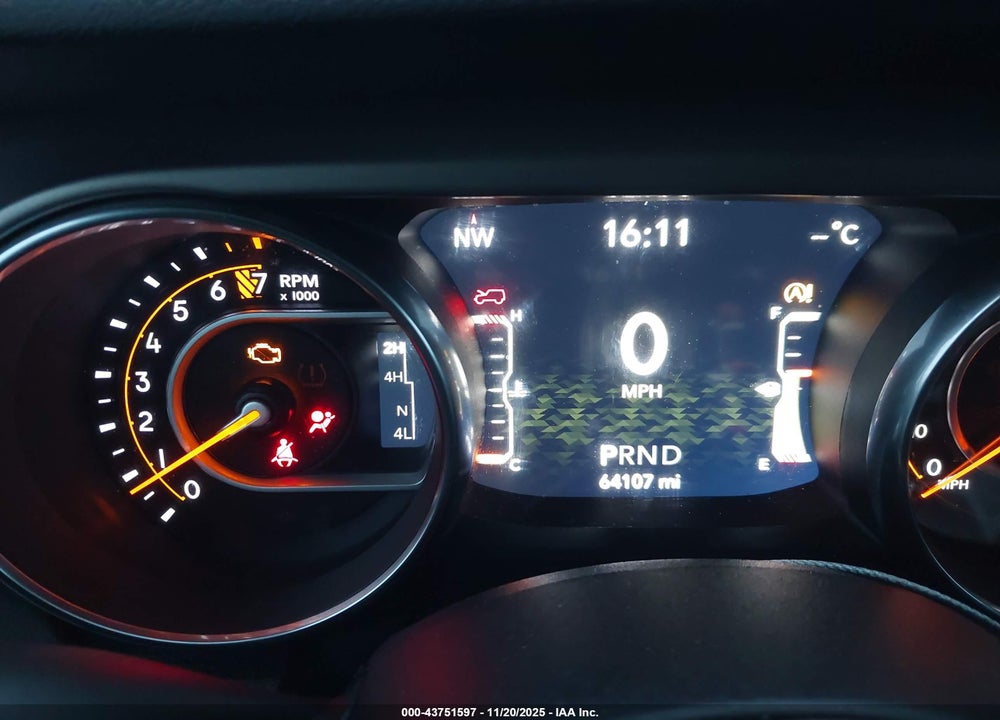 2020 JEEP WRANGLER UNLIMITED SPORT S 4X4 VIN: 1C4HJXDG7LW291629