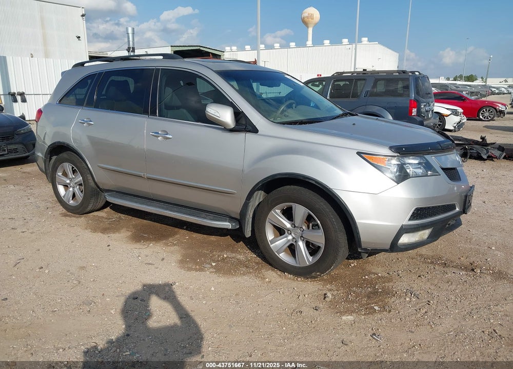 2011 ACURA MDX TECHNOLOGY PACKAGE VIN: 2HNYD2H62BH525503