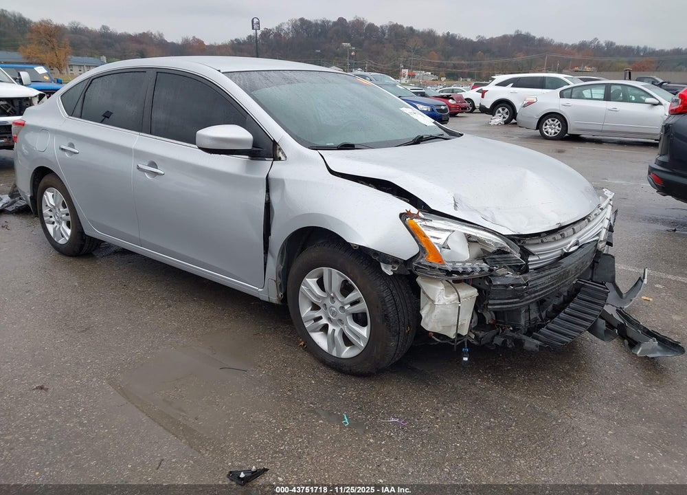 2015 NISSAN SENTRA SV VIN: 3N1AB7AP0FY218430