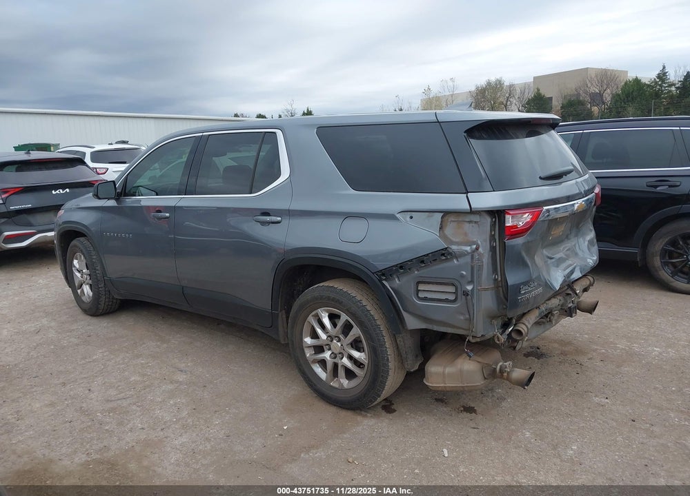 2020 CHEVROLET TRAVERSE FWD LS VIN: 1GNERFKW7LJ276133