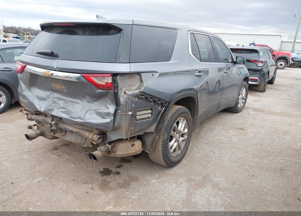 2020 CHEVROLET TRAVERSE FWD LS VIN: 1GNERFKW7LJ276133