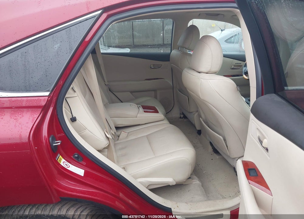 2010 LEXUS RX 350 VIN: 2T2BK1BA9AC028994