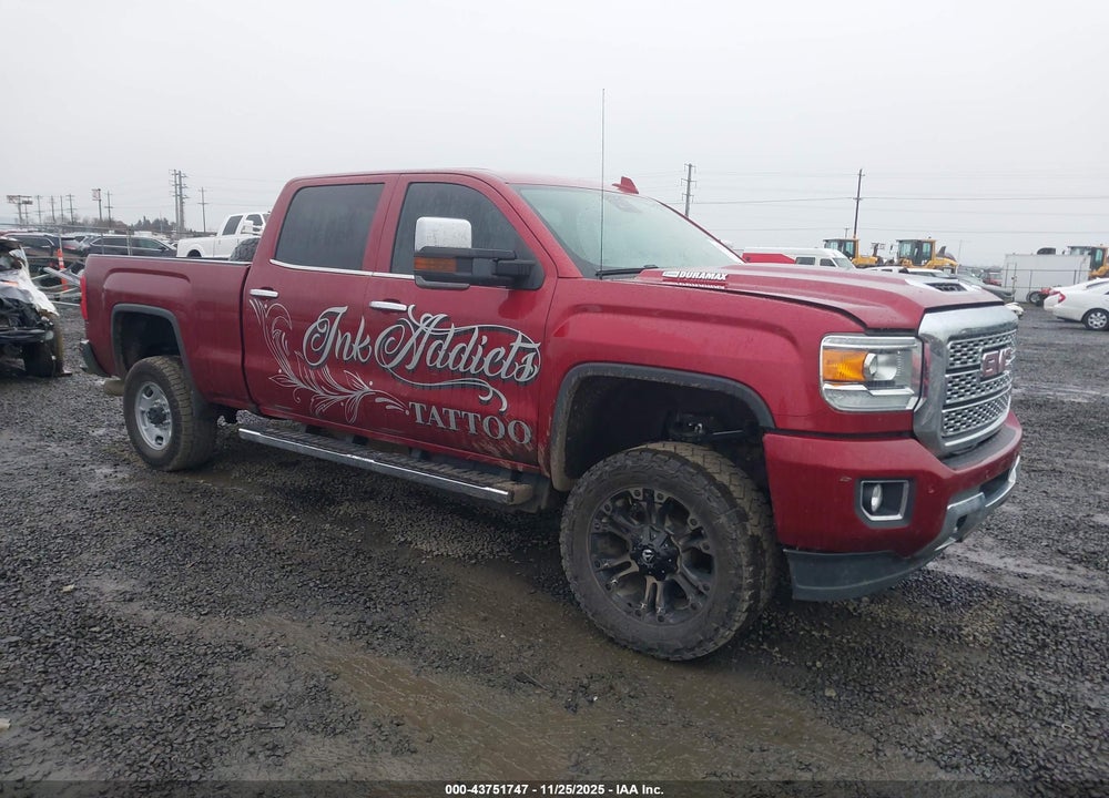 2019 GMC SIERRA 3500HD DENALI VIN: 1GT42WEY4KF275626