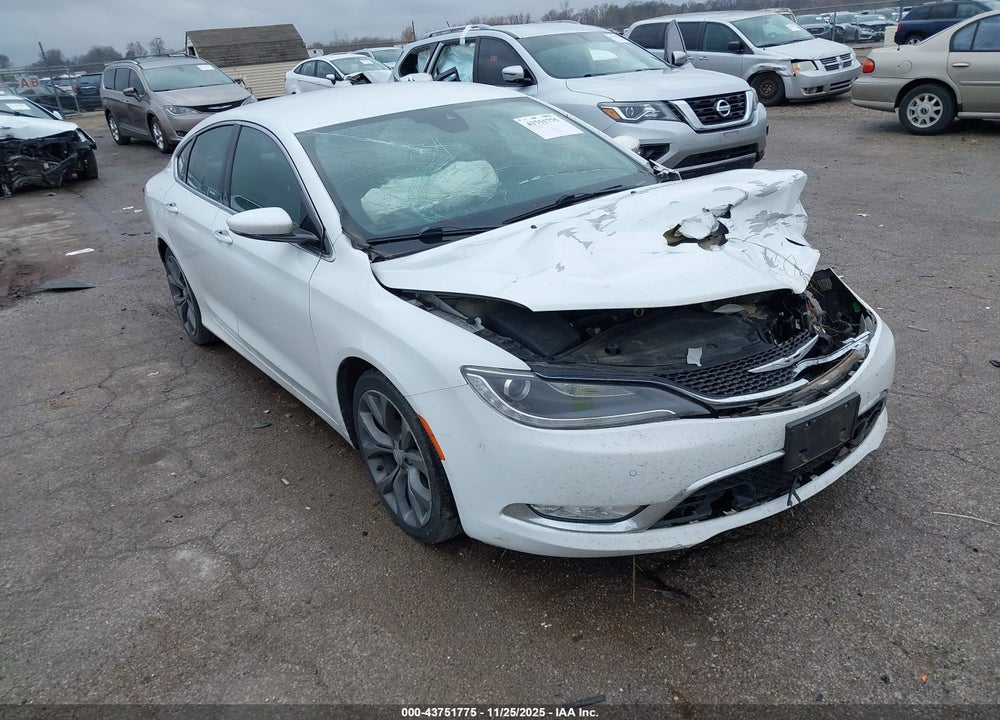2015 CHRYSLER 200 C VIN: 1C3CCCCG0FN509598