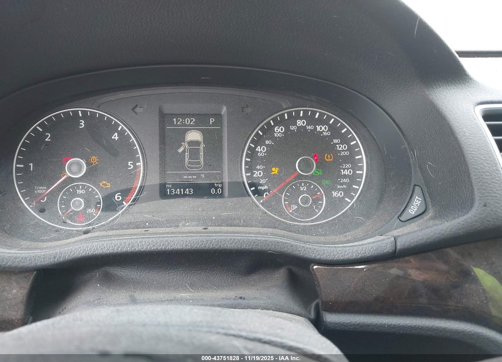 2014 VOLKSWAGEN PASSAT 2.0L TDI SEL PREMIUM VIN: 1VWCN7A31EC035777