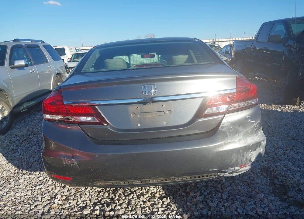 2013 HONDA CIVIC LX VIN: 19XFB2F59DE078535