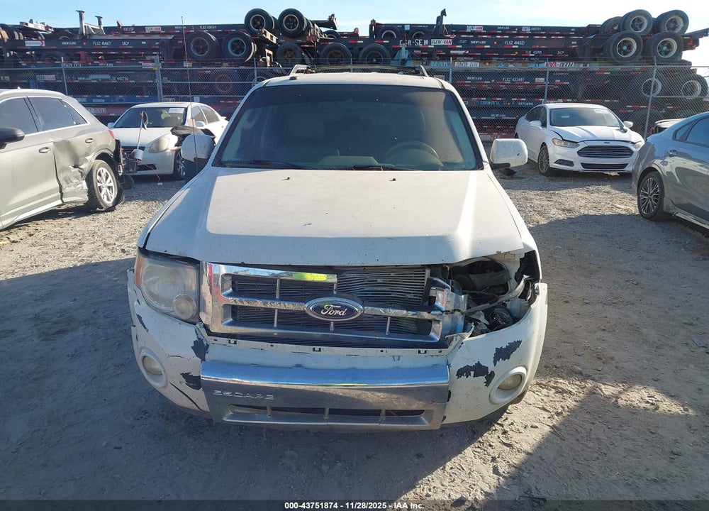 2011 FORD ESCAPE LIMITED VIN: 1FMCU0E77BKA47410