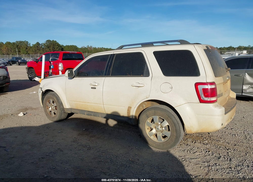 2011 FORD ESCAPE LIMITED VIN: 1FMCU0E77BKA47410