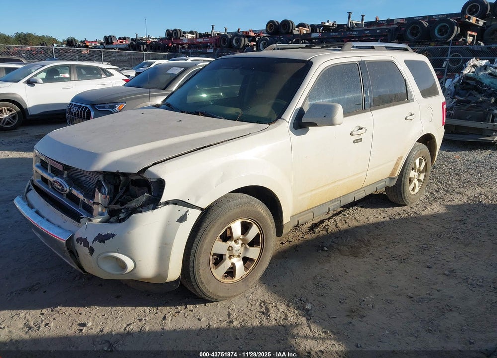 2011 FORD ESCAPE LIMITED VIN: 1FMCU0E77BKA47410