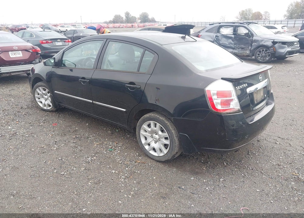 2012 NISSAN SENTRA VIN: 3N1AB6AP7CL732701