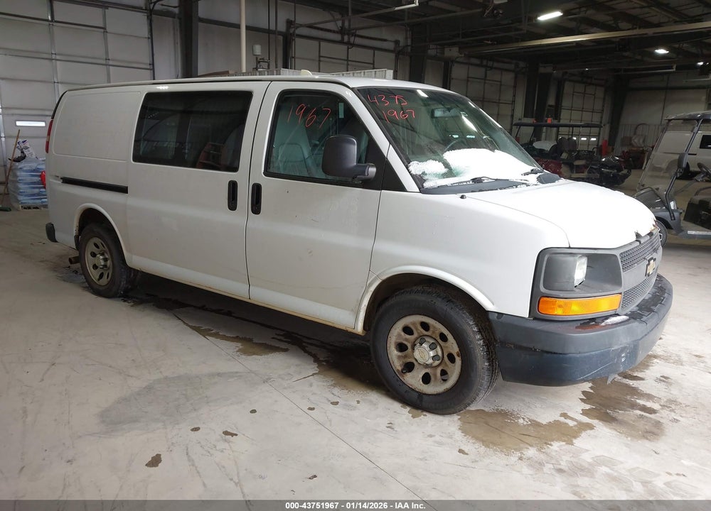 2014 CHEVROLET EXPRESS 1500 WORK VAN VIN: 1GCSGAFXXE1153145
