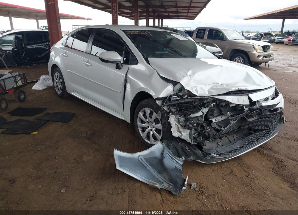2022 TOYOTA COROLLA LE VIN: JTDEPMAE3N3031591