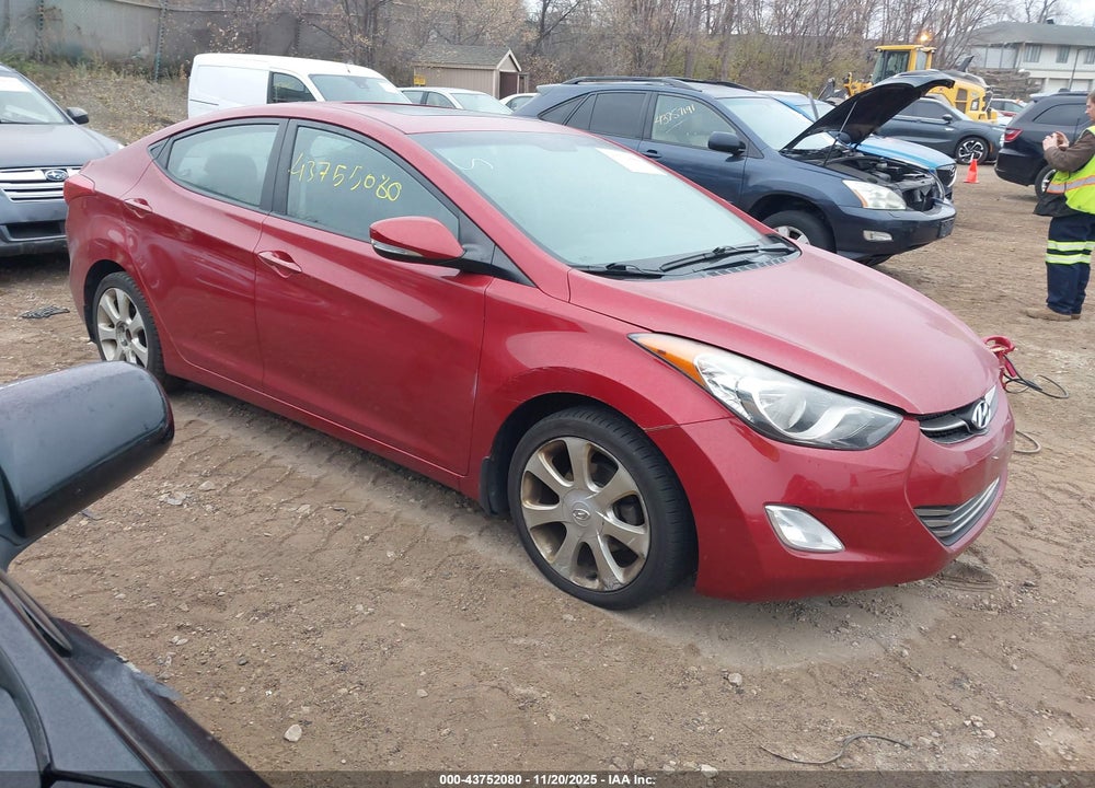 2013 HYUNDAI ELANTRA LIMITED VIN: KMHDH4AE7DU721485