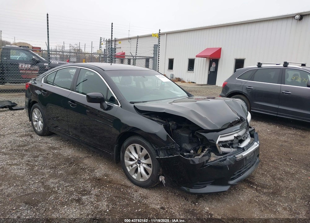 2016 SUBARU LEGACY 2.5I PREMIUM VIN: 4S3BNBC67G3040591