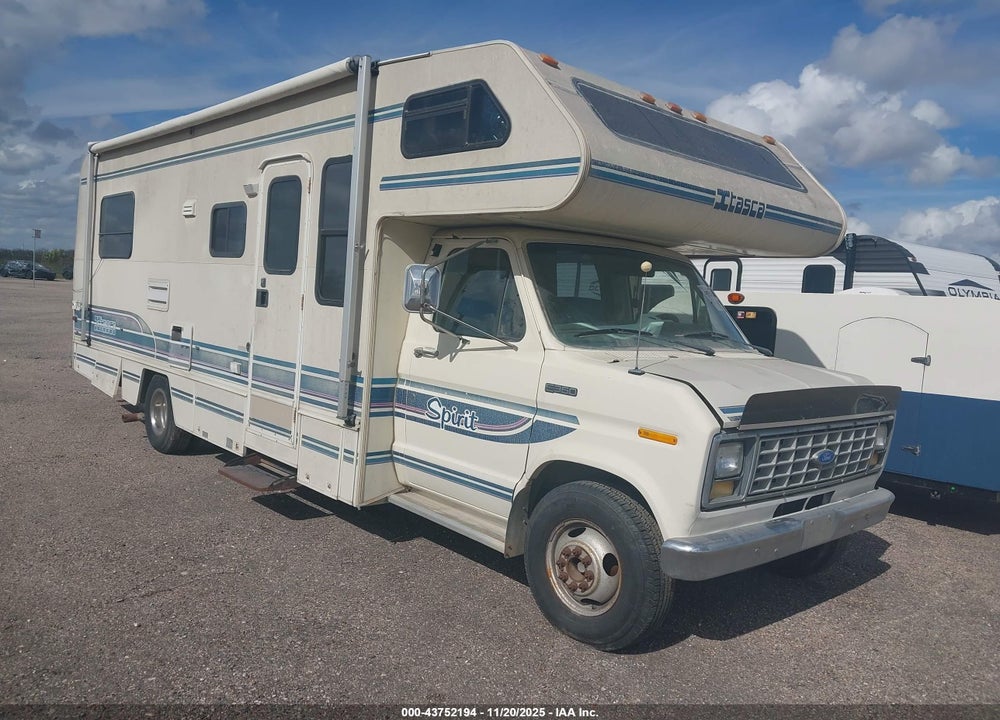 1991 FORD ECONOLINE E350 CUTAWAY VAN VIN: 1FDKE30G2MHB02945