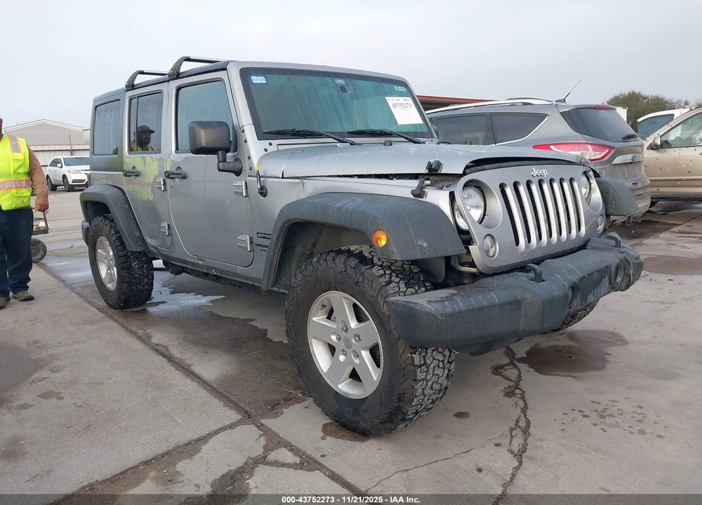 2017 JEEP WRANGLER UNLIMITED SPORT 4X4 VIN: 1C4BJWDG1HL623296