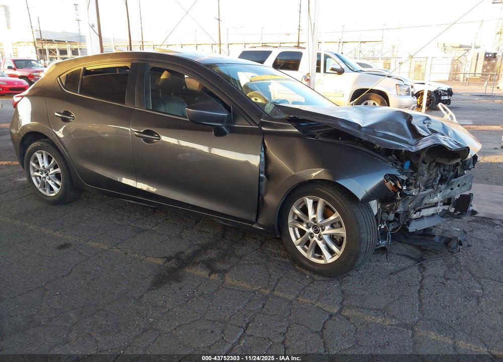 2016 MAZDA 3 I GRAND TOURING VIN: JM1BM1N77G1312037