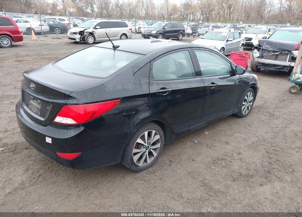 2017 HYUNDAI ACCENT VALUE EDITION VIN: KMHCT4AE5HU358944