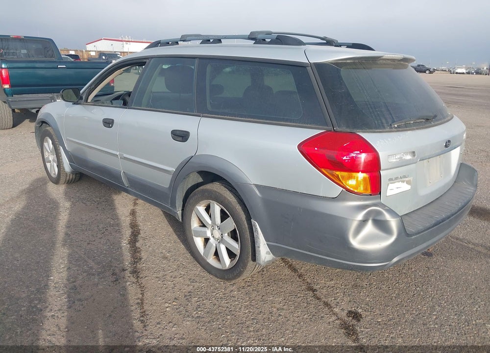 2007 SUBARU OUTBACK 2.5I VIN: 4S4BP61C277306128