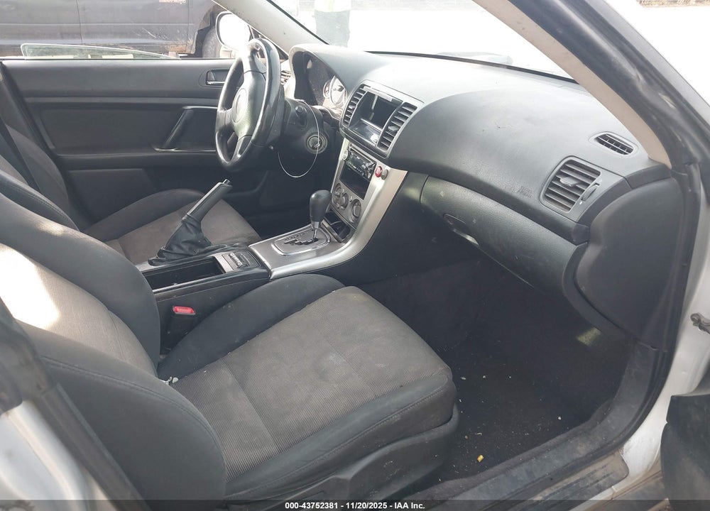 2007 SUBARU OUTBACK 2.5I VIN: 4S4BP61C277306128