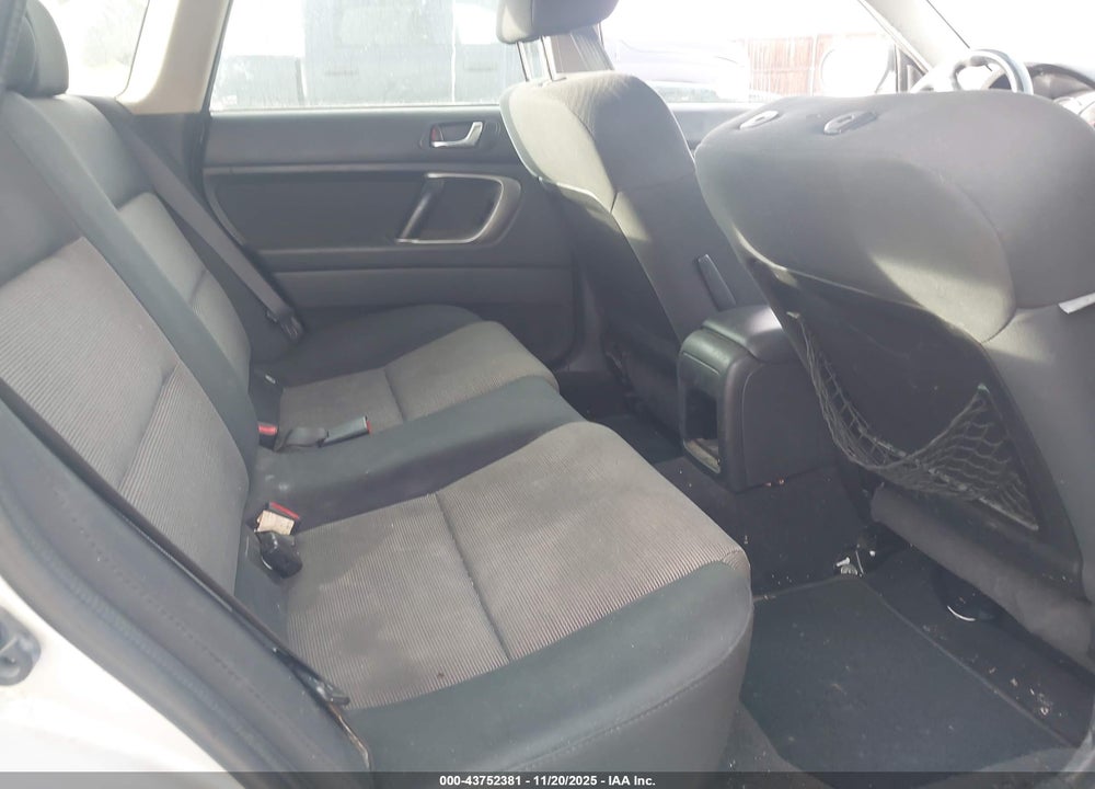 2007 SUBARU OUTBACK 2.5I VIN: 4S4BP61C277306128