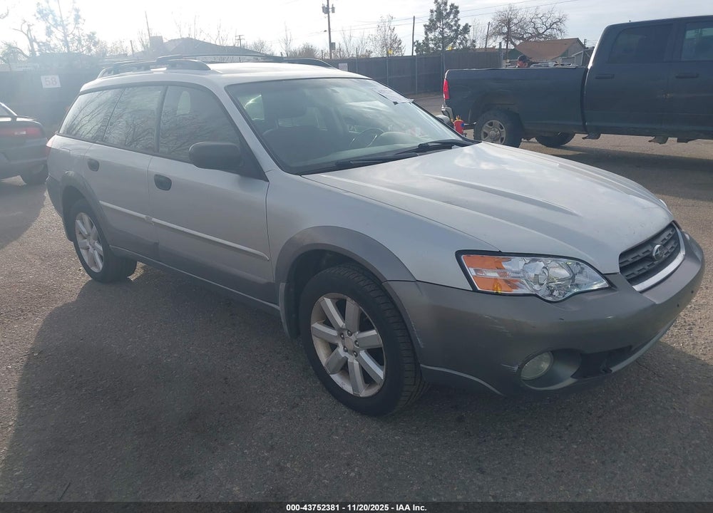 2007 SUBARU OUTBACK 2.5I VIN: 4S4BP61C277306128