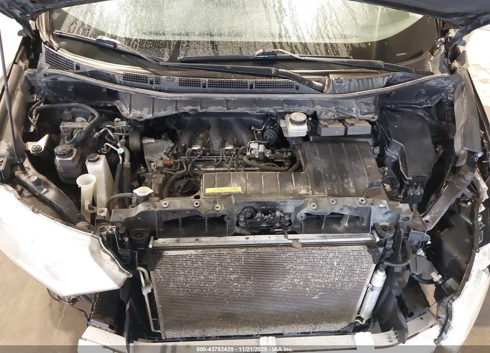 2013 NISSAN QUEST SV VIN: JN8AE2KP7D9063310