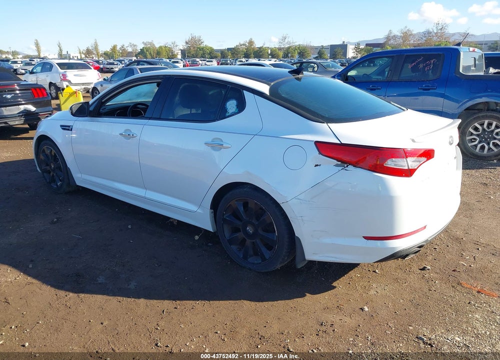 2013 KIA OPTIMA SX VIN: 5XXGR4A66DG150343