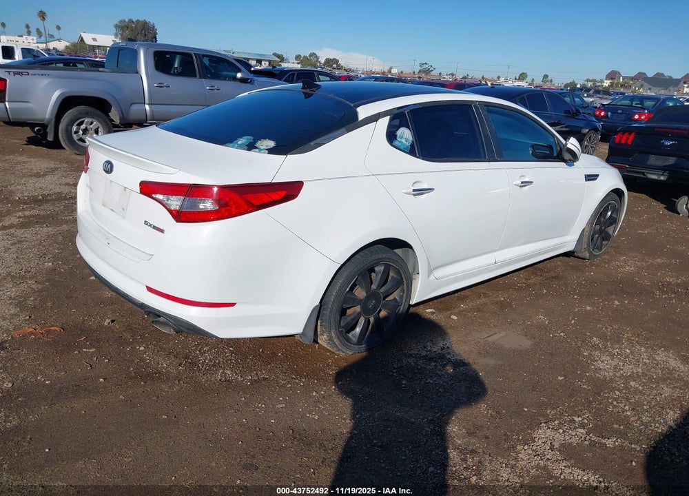 2013 KIA OPTIMA SX VIN: 5XXGR4A66DG150343