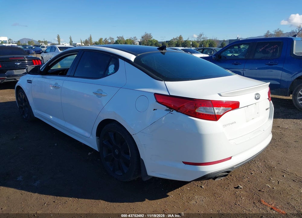 2013 KIA OPTIMA SX VIN: 5XXGR4A66DG150343