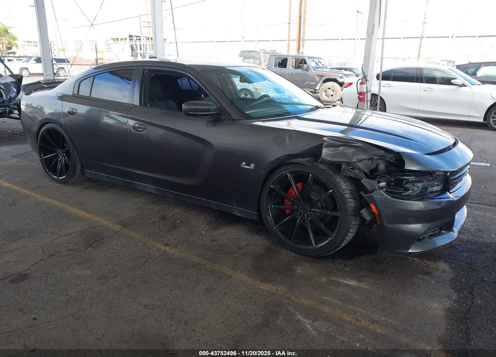 2016 DODGE CHARGER R/T VIN: 2C3CDXCT3GH204477