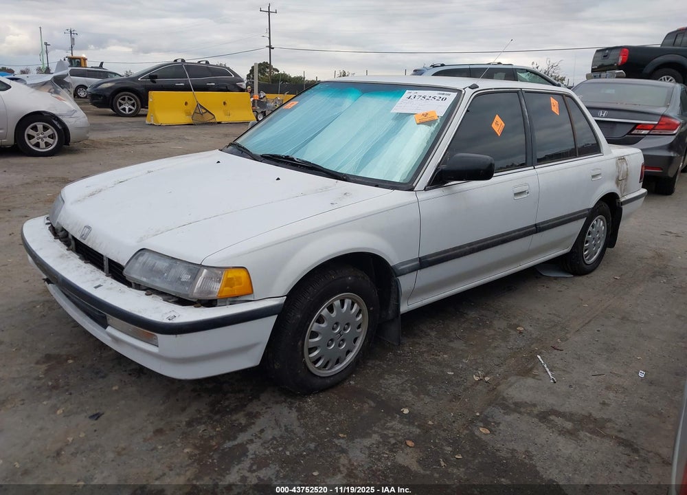 1990 HONDA CIVIC LX VIN: 1HGED3654LA032576
