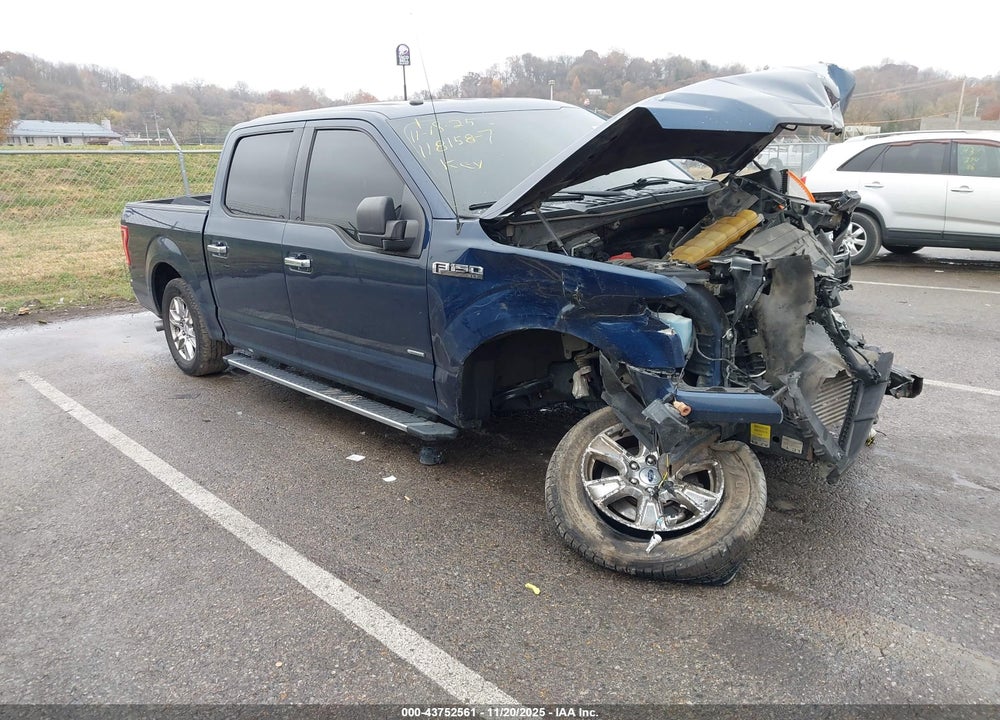 2016 FORD F-150 XLT VIN: 1FTEW1CP5GKF92268