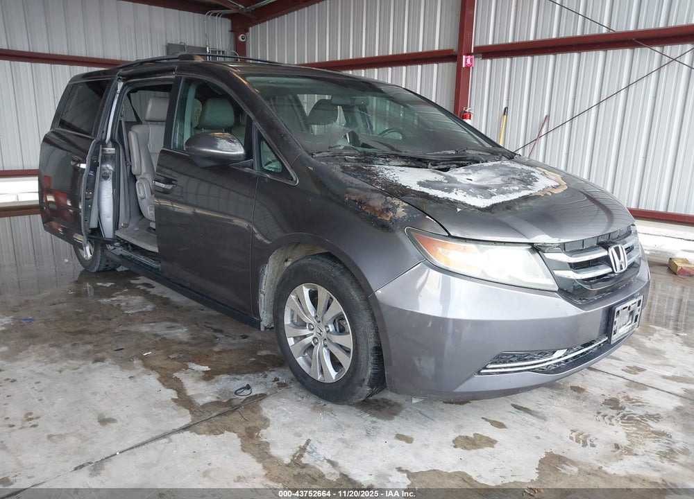 2015 HONDA ODYSSEY EX-L VIN: 5FNRL5H62FB101233