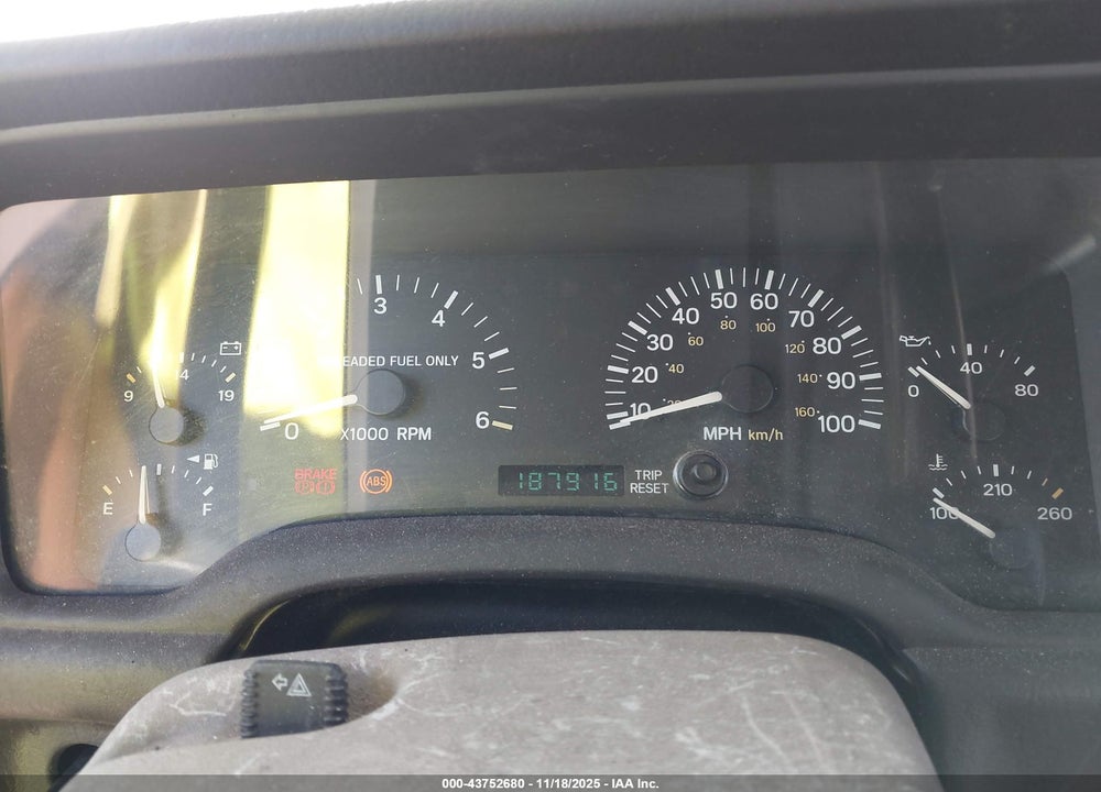 1997 JEEP CHEROKEE SPORT VIN: 1J4FJ68S4VL530231