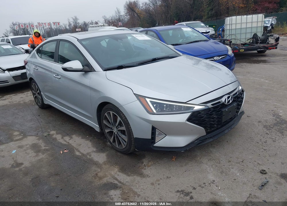 2019 HYUNDAI ELANTRA SPORT VIN: KMHD04LB6KU814375