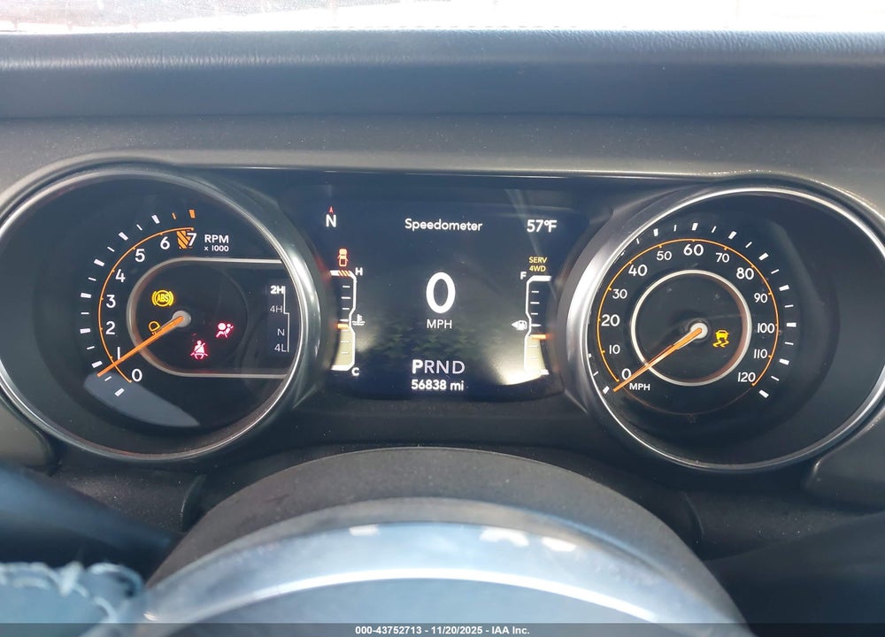 2023 JEEP GLADIATOR OVERLAND 4X4 VIN: 1C6HJTFG4PL564353