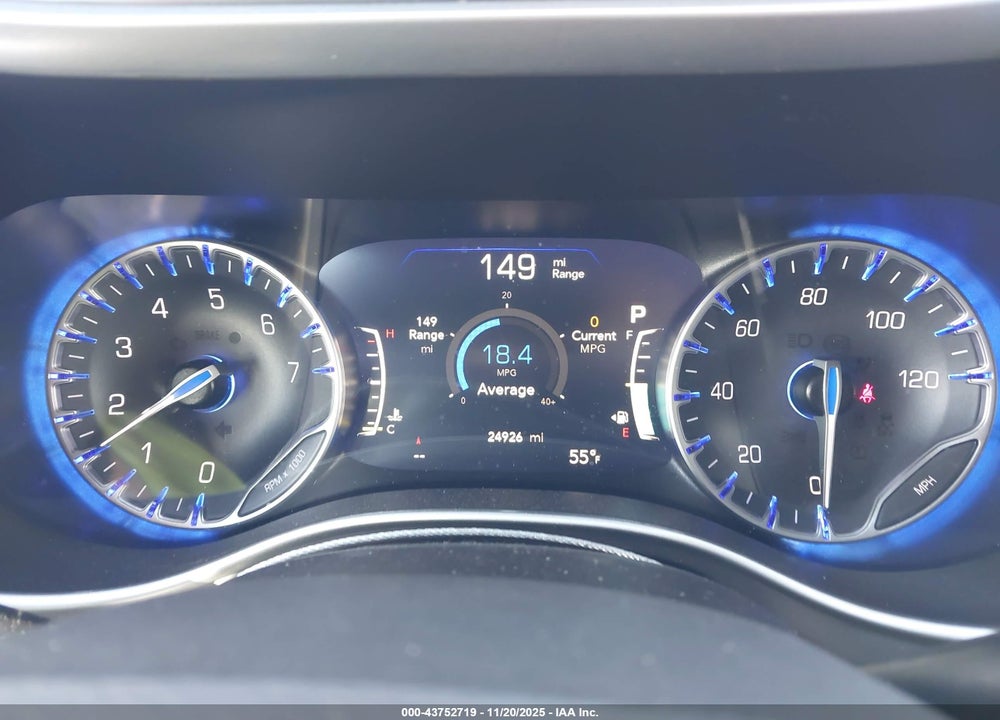 2025 CHRYSLER PACIFICA SELECT VIN: 2C4RC1BGXSR554671