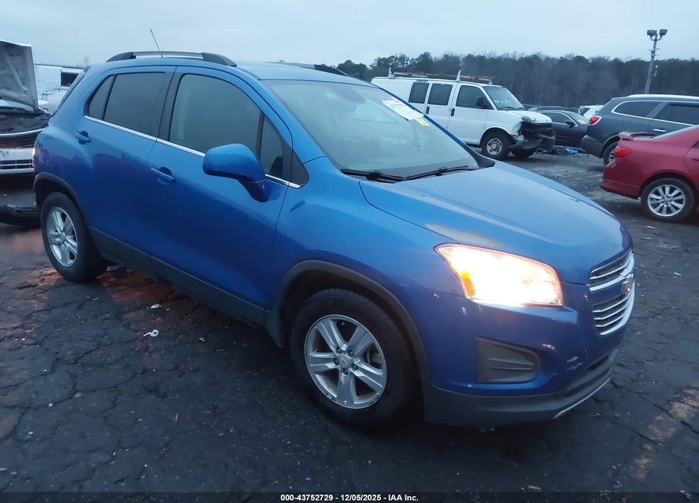 2015 CHEVROLET TRAX LT VIN: KL7CJLSB7FB075265