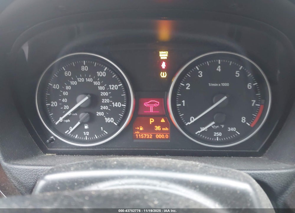 2011 BMW 335I VIN: WBADX7C54BE743017