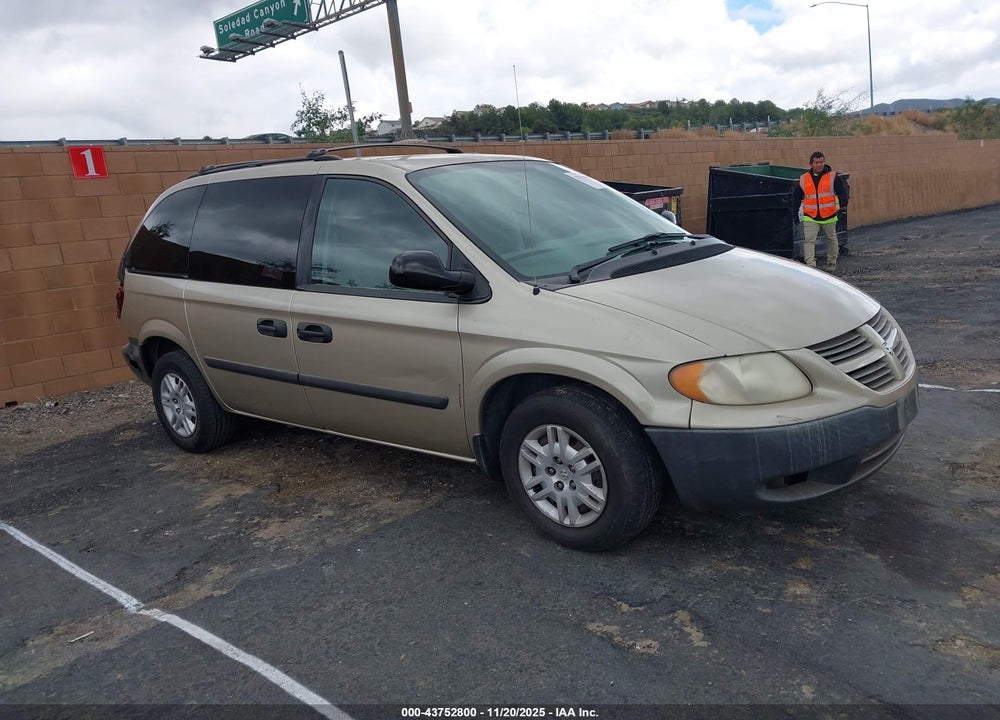2006 DODGE CARAVAN SE VIN: 1D4GP25B26B747860
