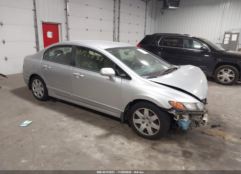 2010 HONDA CIVIC LX VIN: 19XFA1F57AE022845