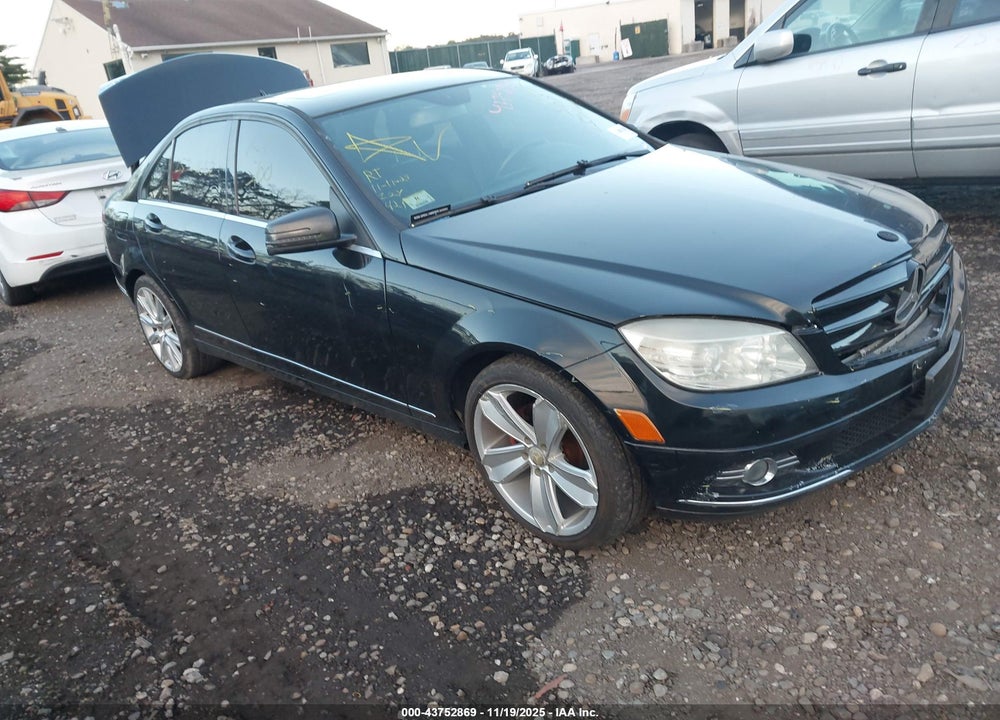 2010 MERCEDES-BENZ C CLASS VIN: WDDGF8BB0AF478160