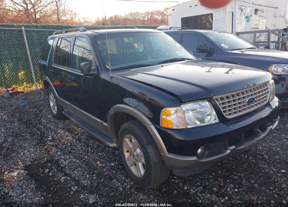 2003 FORD EXPLORER EDDIE BAUER VIN: 1FMDU74W03ZB58413
