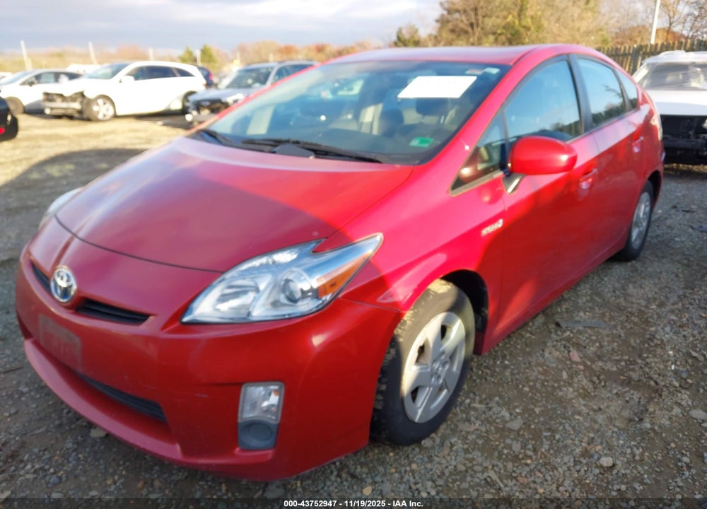 2010 TOYOTA PRIUS II VIN: JTDKN3DU3A5225705