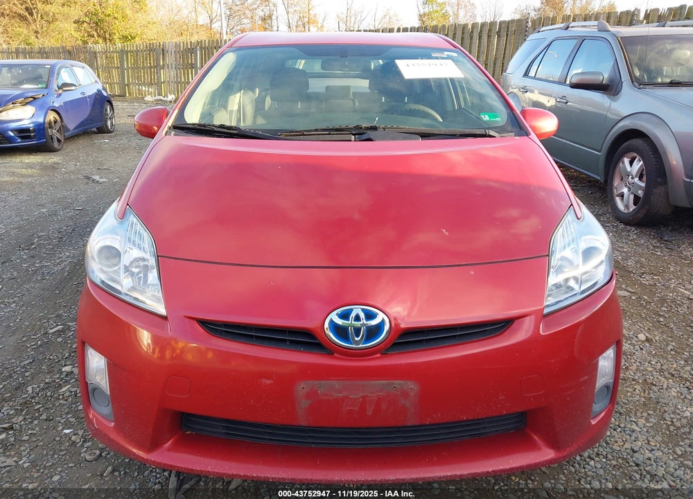 2010 TOYOTA PRIUS II VIN: JTDKN3DU3A5225705