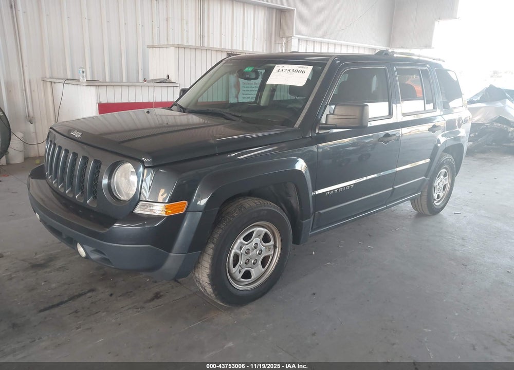 2015 JEEP PATRIOT SPORT VIN: 1C4NJPBA4FD236170