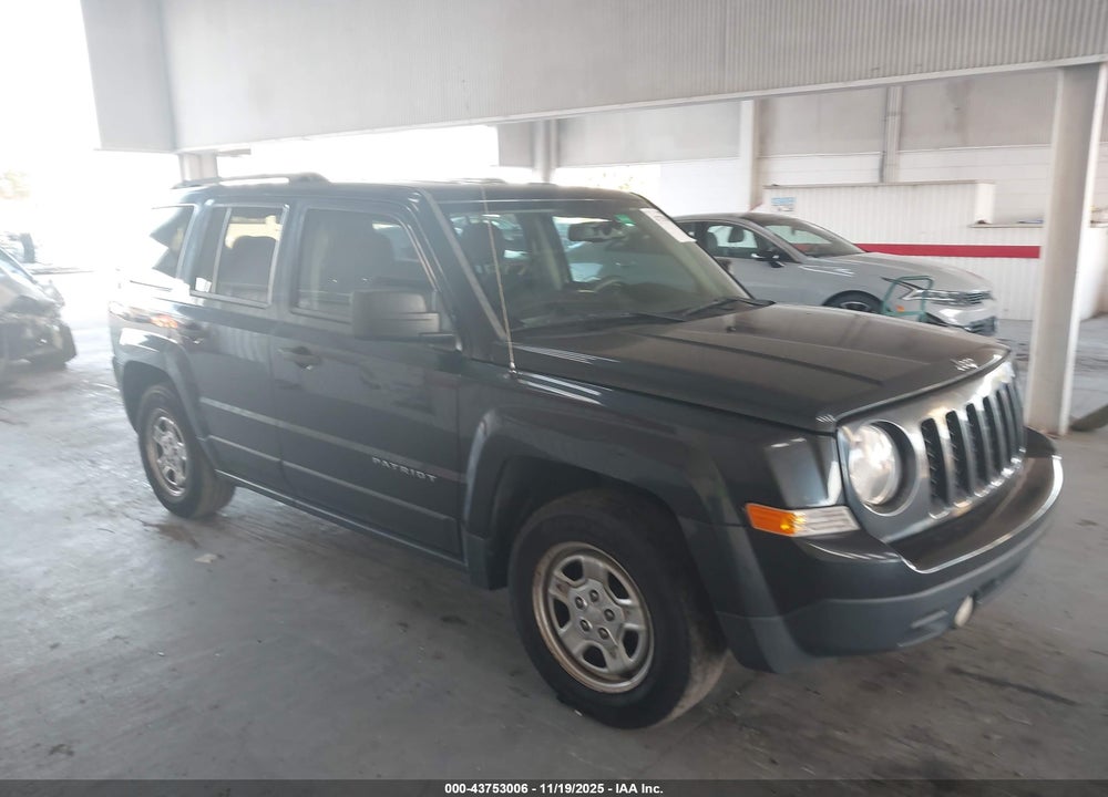 2015 JEEP PATRIOT SPORT VIN: 1C4NJPBA4FD236170